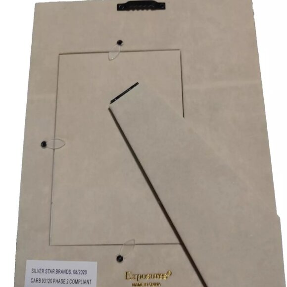 Exposure's Hand Painted Christmas 2020 VERTICAL Santa Picture Frame 6"x4" photo - Picture 2 of 3